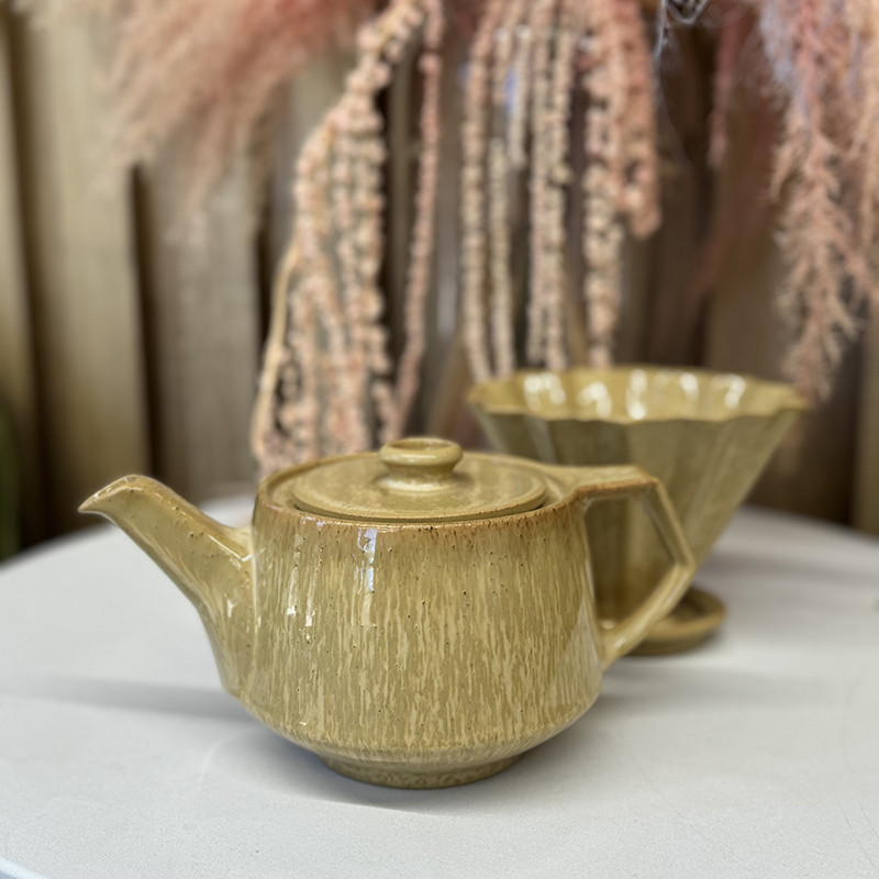 Набор керамический Кофейник с воронкой "Пустыня" Fabrica