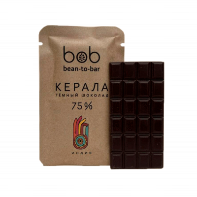 Шоколад темный "Керала" 75% Bob
