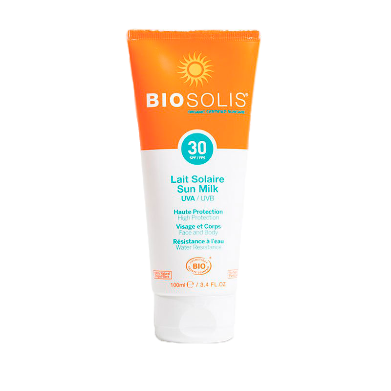 Солнцезащитное молочко для лица и тела SPF 30 Biosolis