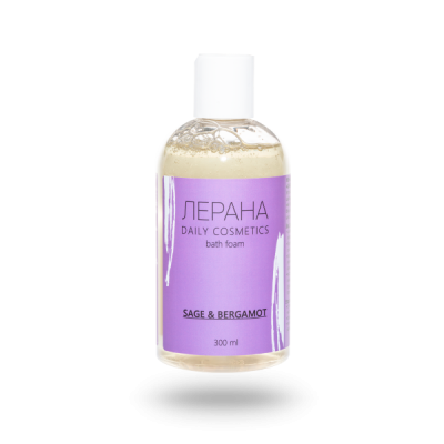 Пена для ванны "Шалфей и Бергамот" Lerana